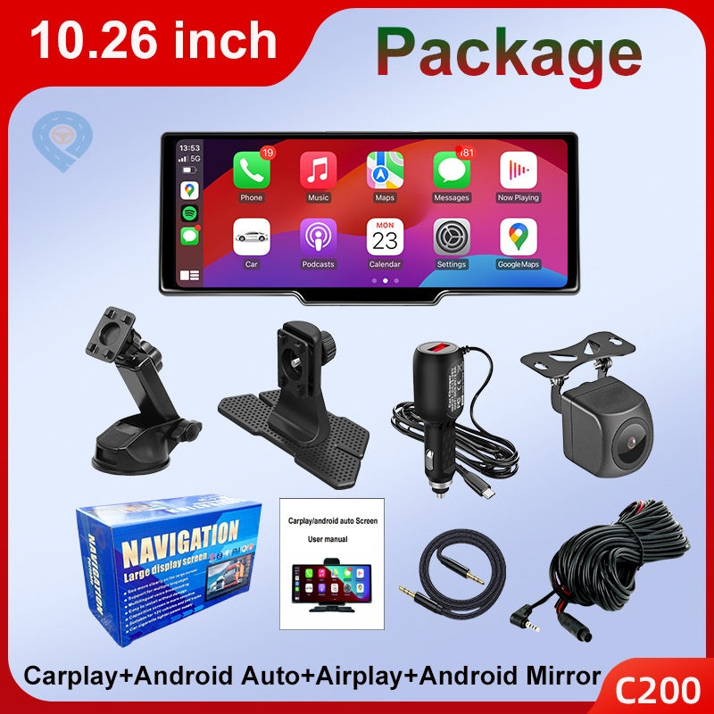 10.26-Inch CarPlay & Android Auto Display with Optional Backup Camera